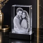 3D Crystal Rectangle Portrait